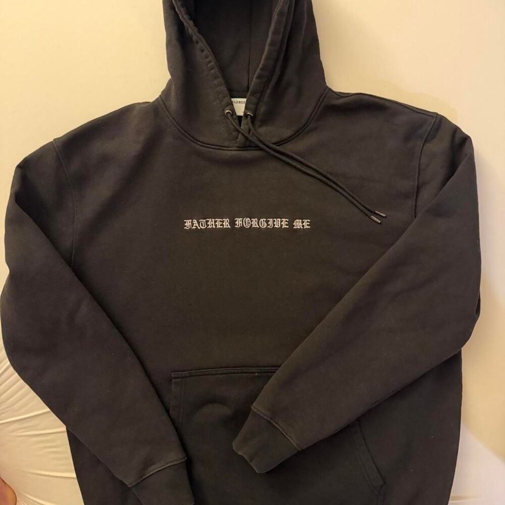 Father Forgive Me Hoodie